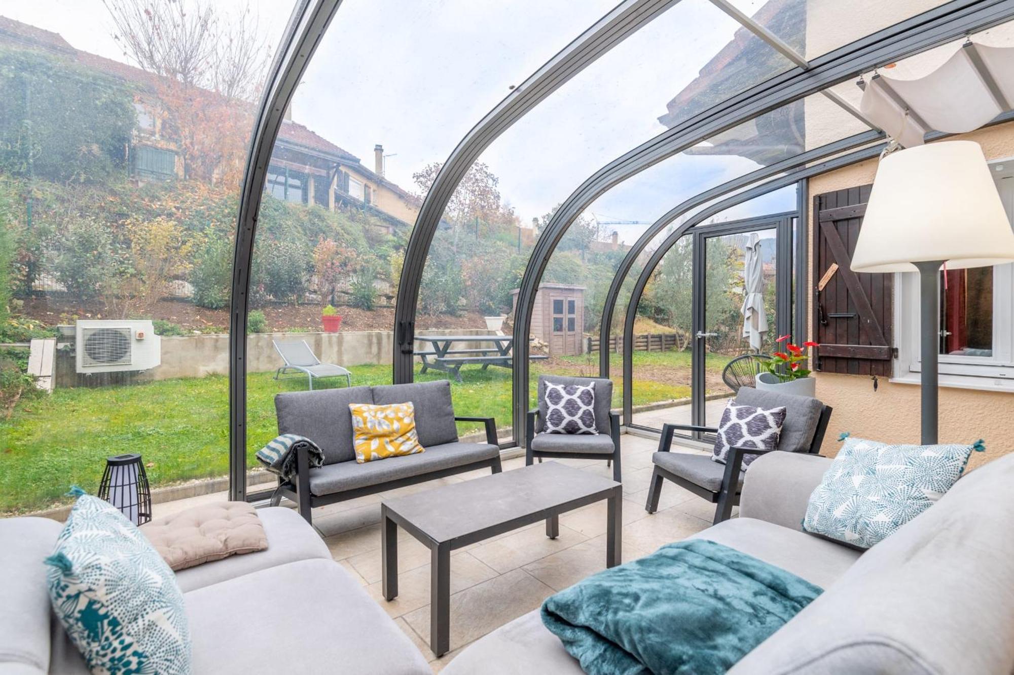 Alpiloc - Town House With Garden And Winter Lounge Villa Annecy Buitenkant foto